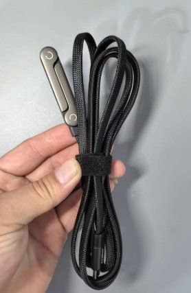 Fast Charging Foldable Bracket Data Cable 2-in-1 Data Wire Foldable Phone Tablet Stand Type-C To Type-C USB-A To Type-C - الصورة 10