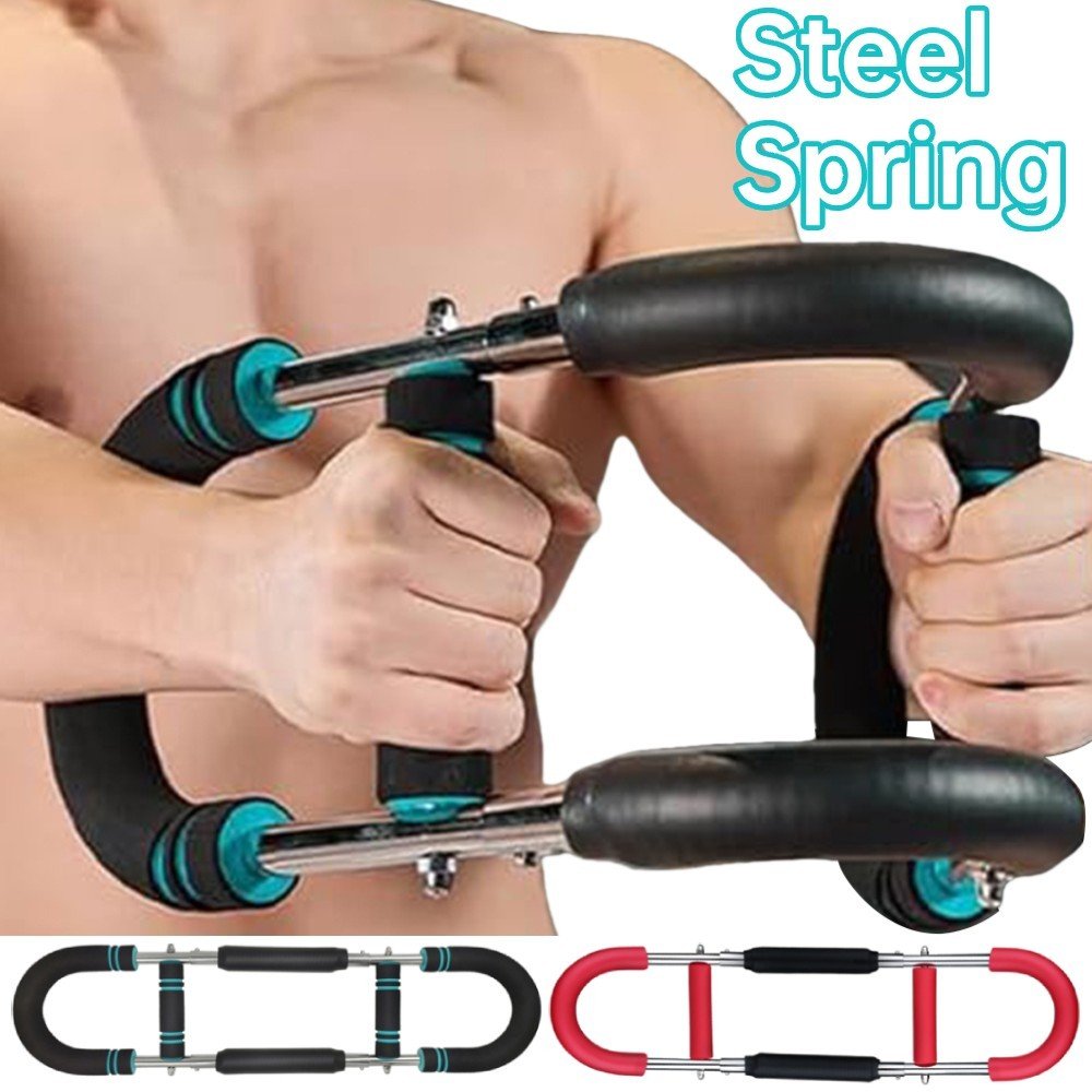 Multi-functional U-shaped Arm Strengthener Chest Trainer Adjustable Forearm Strength Exerciser Home Gym Equipment Bodybuilding - الصورة 7